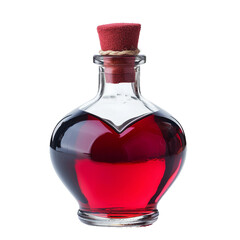 love potion, isolated object, transparent background.