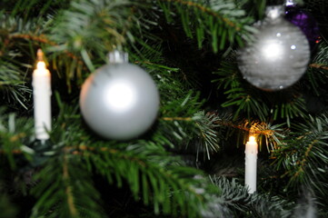 weihnachtskugel nah close weihnachten kugel schmuck