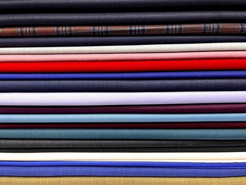  suit fabrics roll collection