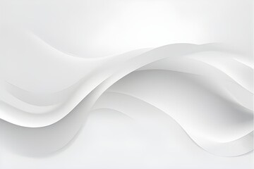 white abstract waves background 