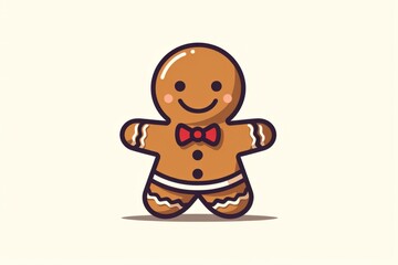 Fototapeta premium A Ginger With a Bow Tie On