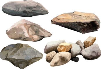 A set of stones.