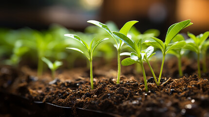Green seedling concept of new life and eco-friendly living - 731573215