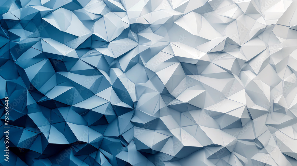 Poster modern geometric 3d mosaic graphics template as backdrop abstract background with polygons squares a