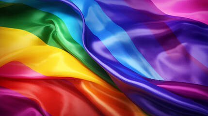 Rainbow LGBT flag a colorful cloth
Generation AI	