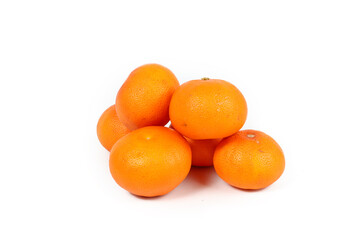 clementine isolated on white background 