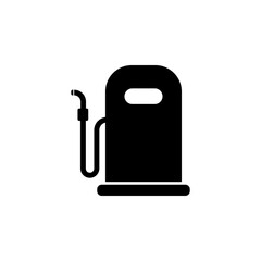 Refueling Column Flat Vector Icon