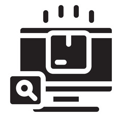 Marketing icon - glyph style