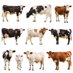 set of cows isolated