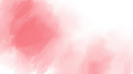 Water color, pink, white background, used as a background in the wedding and other tasks.