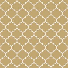 Seamless pattern with Moroccan tiles