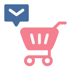 Marketing icon - glyph style