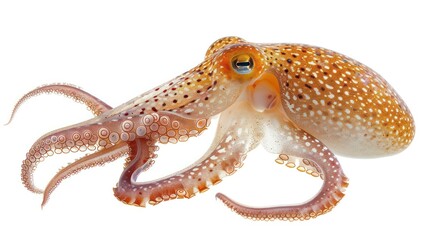 Fototapeta premium octopus isolated on white background