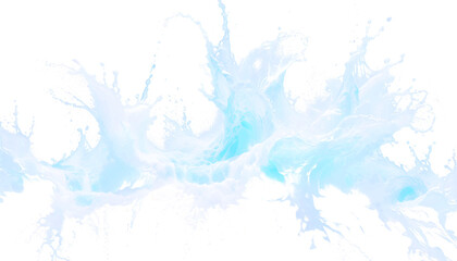 Water splash (transparent background) png with alpha channel
