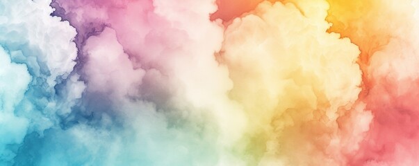 Multicolored Cloud in the Sky