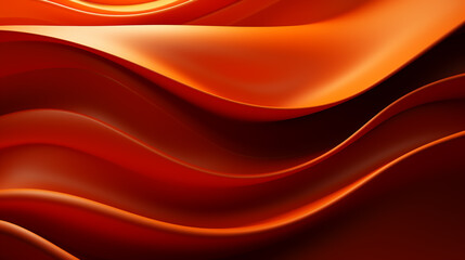Orange abstract, wavy transition. Light to dark gradual yellow waves.