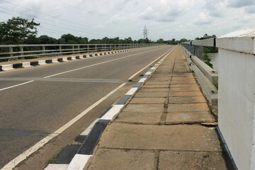 Large bridge over the river