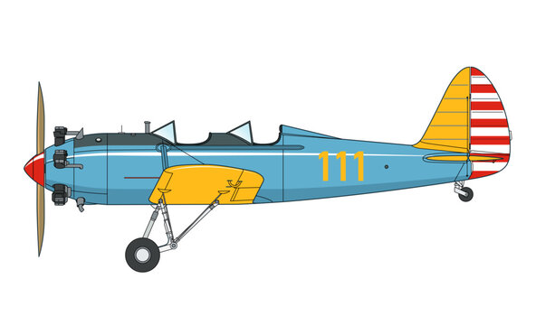 Amerikanisches Schulflugzeug