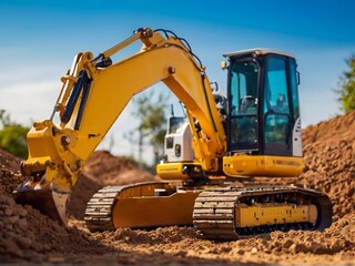 Obraz premium Excavator