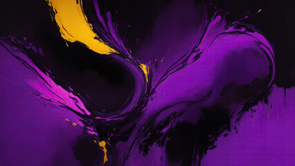 A colorful and Purple abstract Painting background