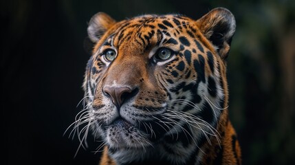 Jungle Majesty: The Regal Gaze of a Tiger
