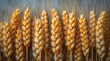 Close-up of Wheat Bunch