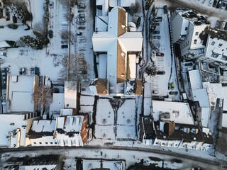 Leverkusen Schlebusch im Winter