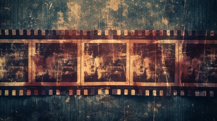 Vintage Film Strip Texture