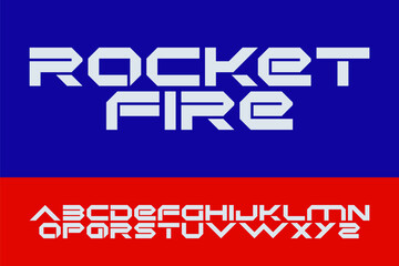Design Rocket Fire Typeface Alphabet Typography Font Letter Text