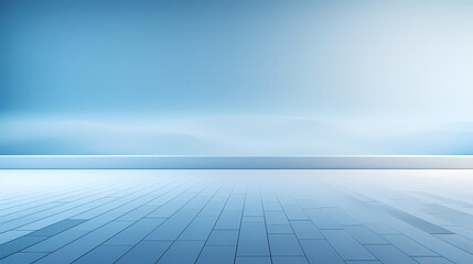 Abstract futuristic empty floor, future planning concept