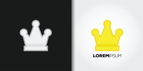 crown logo set