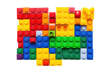 Building Block Isolated On Transparent Background