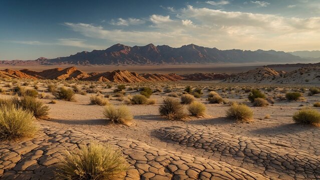 beautiful photography of desert landscape