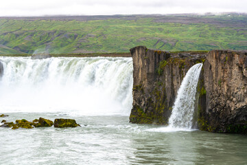 The Godafoss waterfall, Iceland, Europe