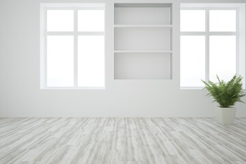 Fototapeta premium Modern interior design. 3D illustration