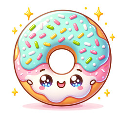 Sweet Smiles: Kawaii Donut Delight