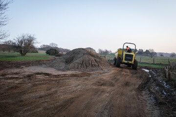 Plant and Machinery working at Cowdray Gold Coarse