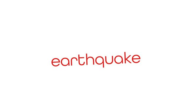 earthquake sign	