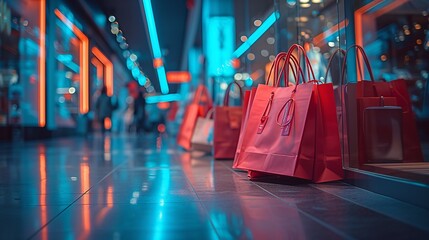 Pink Bags on Display: A Fashionable Trend for the Month of Love Generative AI