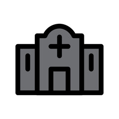 Obraz premium Hospital icon PNG