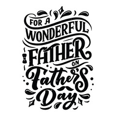 for a wonderful father on father's day