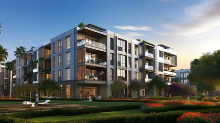 Obraz premium house in the village