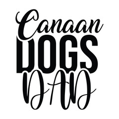 Canaan dogs dad