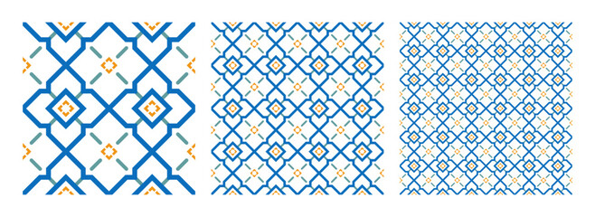 Geometric pattern, Seamless abstract pattern vector decorative graphic design wallpaper background for your design