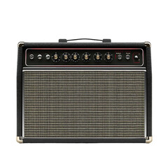 Amplifier, transparent background, isolated image, generative AI