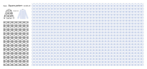 Square pattern  Tones