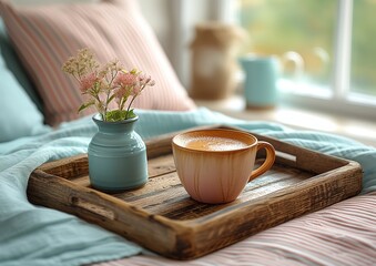  coffee in bed cozy and relax style