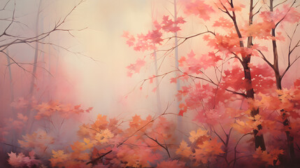 autumn tree in the fog 3d images,,
autumn in the forest