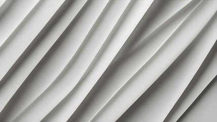 Obraz premium Abstract white background with waves and lines