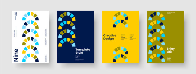 Geometric Flyer Design. Isolated Business Presentation Layout. Creative Banner Template. Background. Poster. Book Cover. Brochure. Report. Brand Identity. Pamphlet. Magazine. Journal. Advertising